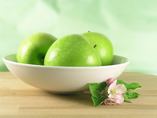 Image showing green apple