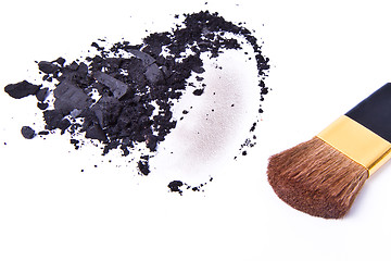 Image showing crushed eyeshadow