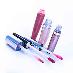 Image showing lip glosses