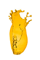 Image showing orange splash