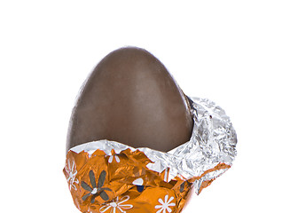 Image showing chocolate easter egg