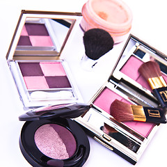 Image showing makeup collection