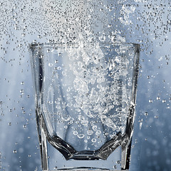 Image showing glass with bubbles