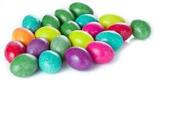 Image showing easter eggs isolated