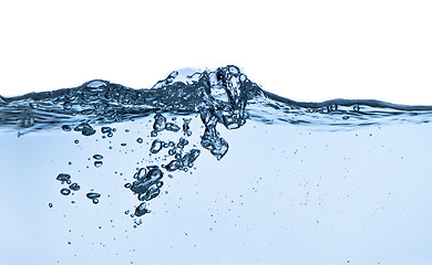 Image showing water splashing