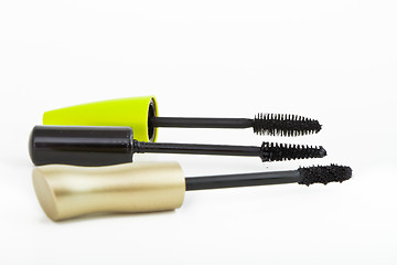 Image showing mascara brushes