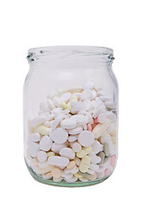 Image showing pills in glass container