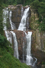 Image showing Ramboda falls, Ceylon