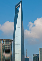 Image showing shanghai pudong view from puxi 