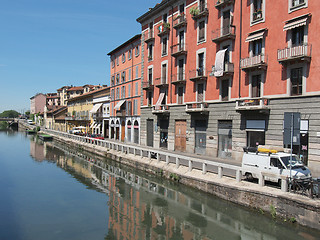 Image showing Naviglio Grande, Milan