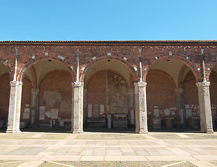 Image showing Sant Ambrogio church, Milan