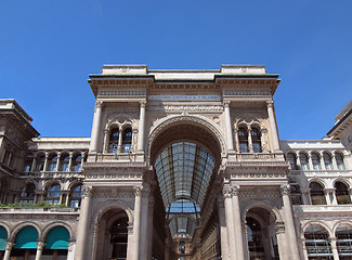 Image showing Galleria Vittorio Emanuele II, Milan