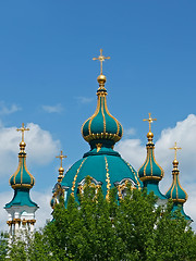 Image showing St. Andrew's Church in Kiev, Ukraine