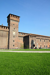Image showing Milan castle