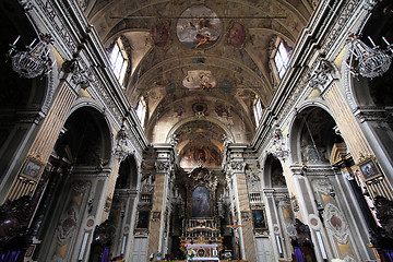 Image showing Baroque church interior