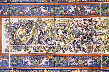 Image showing Tiles decoration