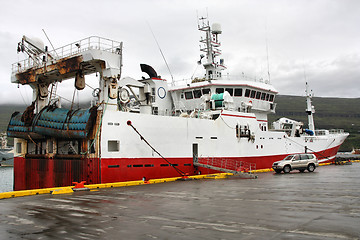 Image showing Iceland - fishing ship