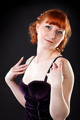 Image showing Lingerie portrait.