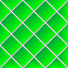 Image showing green shadowed ceramic tiles