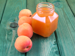 Image showing apricot jam