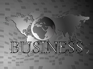 Image showing business world