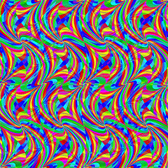 Image showing wavy seamless pattern