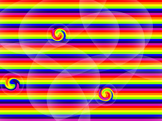 Image showing rainbow mixed texture