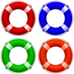 Image showing life buoy collection