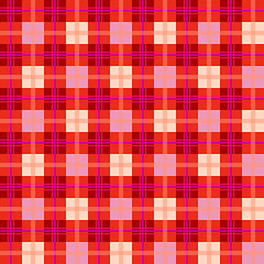 Image showing stylish red abstract mesh extended