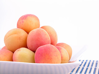 Image showing pile of apricots