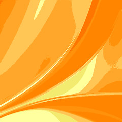 Image showing abstract orange background