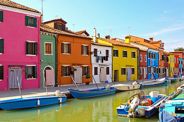 Image showing Seaside houses