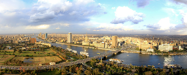 Image showing Cairo panorama