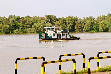 Image showing River tug boat