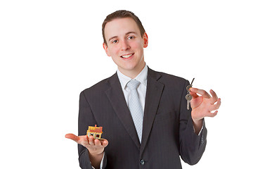 Image showing Friendly real estate agent