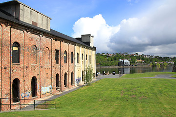 Image showing Old industry building.