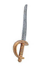 Image showing Fake plastic pirate sword