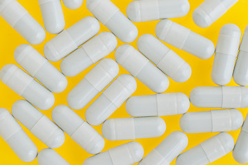 Image showing White pills