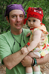 Image showing Father and daughter