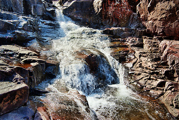 Image showing waterfall cascade in missouri