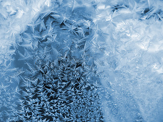 Image showing frozen glass