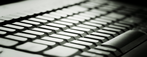 Image showing Computer keyboard