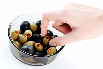 Image showing Olives