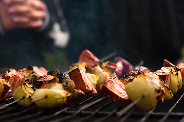 Image showing Tasty potk meat ready to be eaten