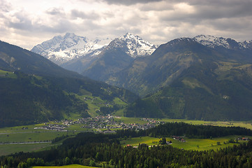 Image showing Mittersill in the Alps