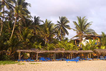 Image showing Tropical resort