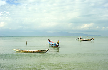 Image showing Thailand boats 