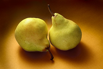 Image showing Two Pears