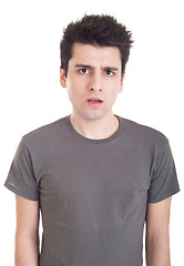 Image showing Confused man