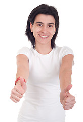 Image showing Thumbs up